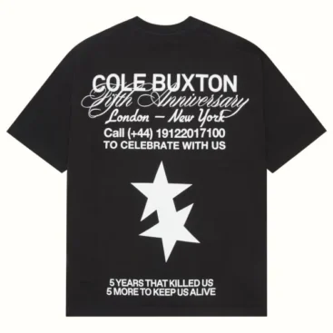 Black Cole Buxton 5th Anniversary T-shirt