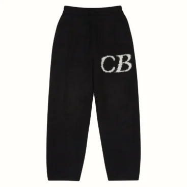 Black Cole Buxton CB Logo Knit Pants