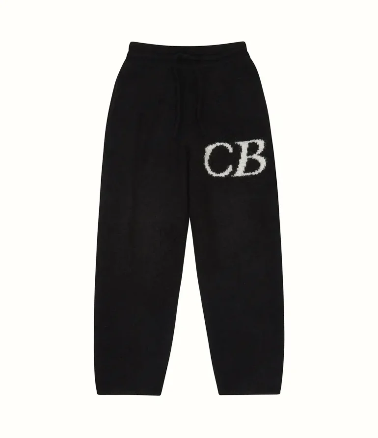 Black Cole Buxton CB Logo Knit Pants