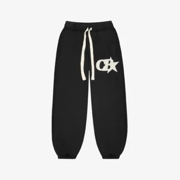 Black Cole Buxton CB Star Sweatpants
