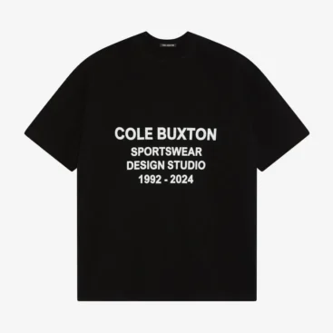 Black Cole Buxton Design Studio T-shirt