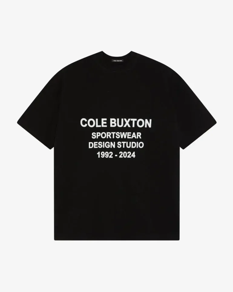 Black Cole Buxton Design Studio T-shirt