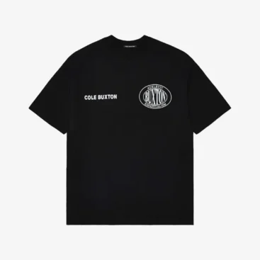 Black Cole Buxton Double Logo Sports T-shirt