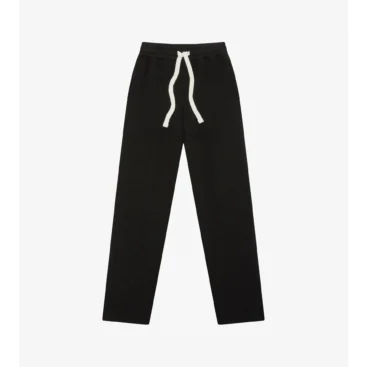 Black Cole Buxton Heavy Waffle Sweatpants