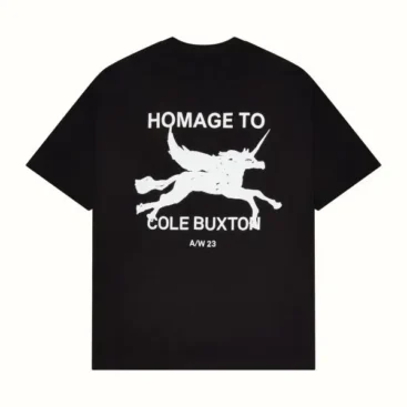 Black Cole Buxton Homage Distressed T-shirt
