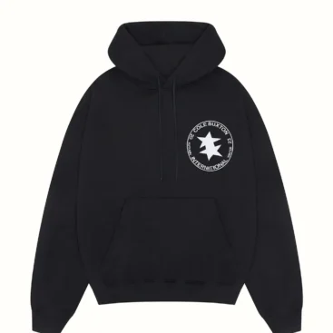 Black Cole Buxton International Crest Hoodie