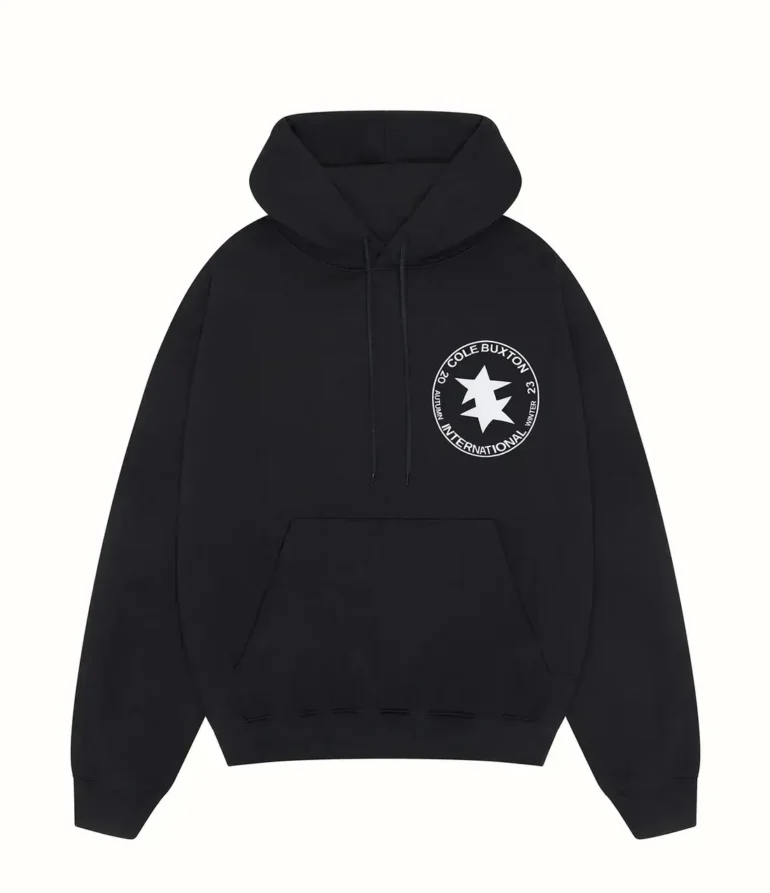 Black Cole Buxton International Crest Hoodie