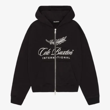 Black Cole Buxton International Zipped Hoodie