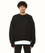 Black Cole Buxton Loose Knit Sweater