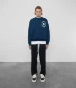 Blue Cole Buxton Cb International Crest Sweatshirt