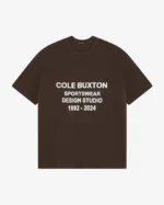 Brown Cole Buxton Design Studio T-shirt
