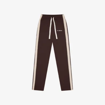 Brown Cole Buxton Hand Embroidery Track Pants