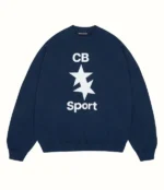 Cole Buxton CB Sport Navy Blue Sweatshirt