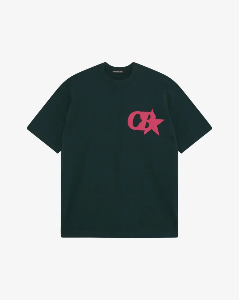 Cole Buxton CB Star Forest Green T-shirt