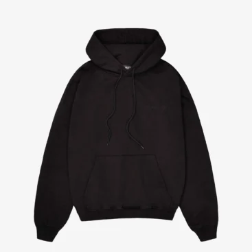 Cole Buxton Heavyweight Warm Up Black Hoodie