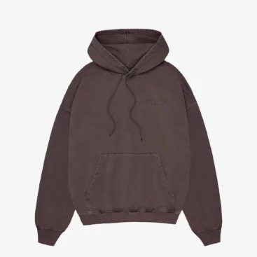 Cole Buxton Heavyweight Warm Up Brown Hoodie