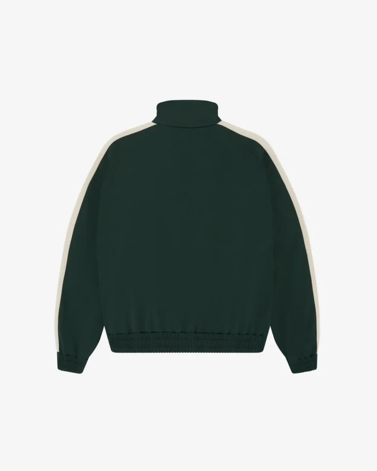 Forest Green Cole Buxton Hand Embroidery Track Jacket